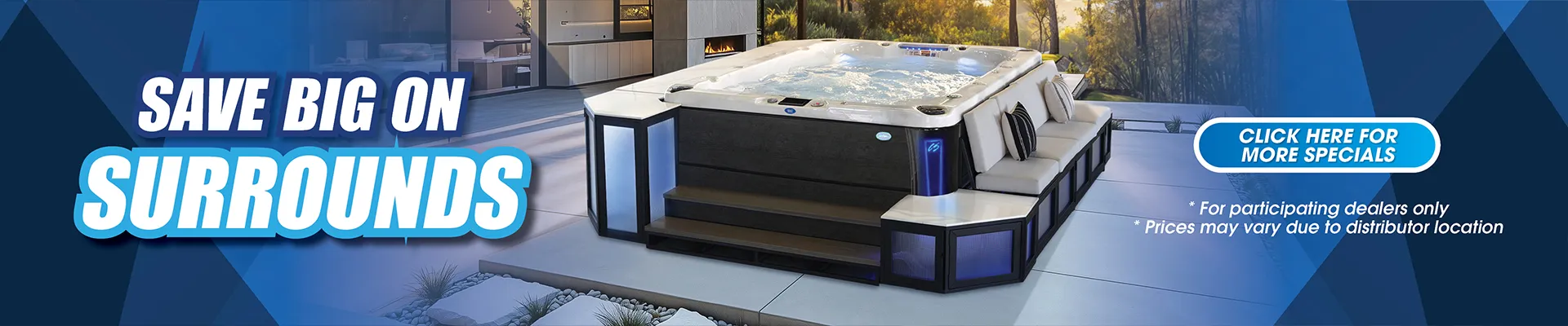 Calspas hot tub being used in a family setting - Lakeport