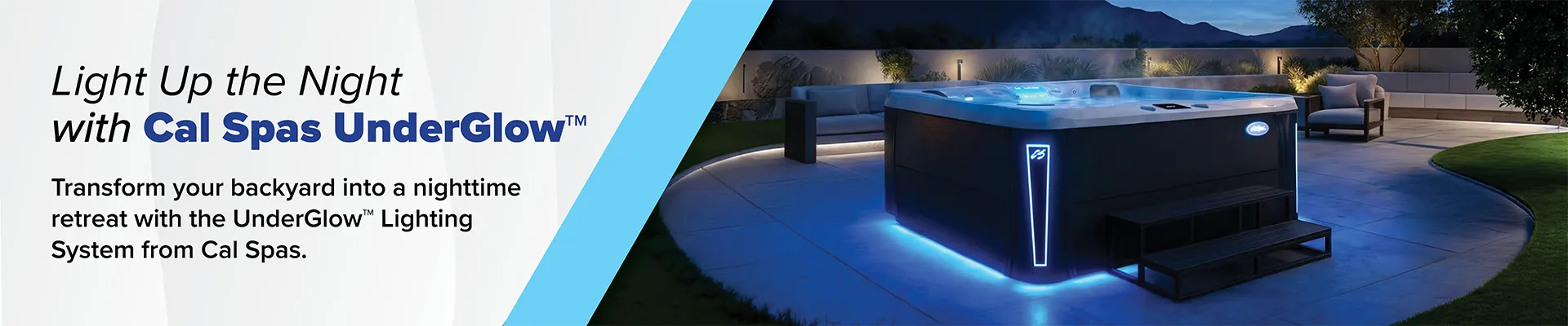 Calspas hot tub being used in a family setting - Lakeport