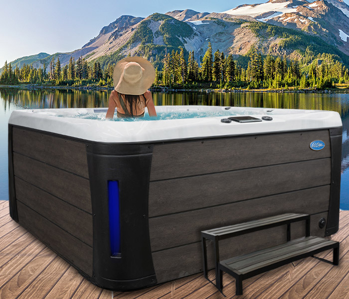 Calspas hot tub being used in a family setting - hot tubs spas for sale Lakeport